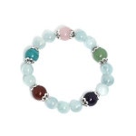 원석팔찌 아쿠아마린 탄생석팔찌 SB-5038