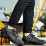 남자 등산 슈즈 발편한 트레킹화 편한 캐주얼 신발 카키