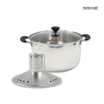 키친아트 키친아트 키친아트 오브제 IH 인덕션가능 스텐레스 빨래솥 빨래냄비