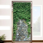 꾸밈 bh630-아이비돌담넝쿨 현관문시트지