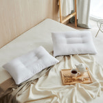 조은자리 조은자리 국산 두줄 경추 높이조절 지퍼형 목편한 낮은 쿠션 호텔 베개 경추베개솜