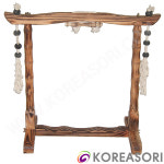 코리아소리 코리아소리 1 3자 1 4자징용 자형 조립식 나무색 육송나무 앉은반용 징걸이 STM-DNV221G