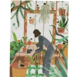 하모니아트 보석십자수 30x40 해피가드닝2