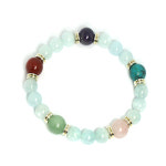 원석팔찌 아쿠아마린 탄생석팔찌 SB-5039