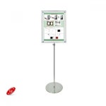 자석형 포스터스탠드 A3 크롬도금 ZP-2913C