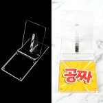 자석식 투명 다용도 아크릴 거치대 진열대 제품진열대 아크릴진열대 아크릴거치대 소품진열 디피용진열