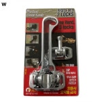 현관문이중잠금장치 빗장쇠탱크3락