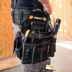 터프빌트 터프빌트 TOUGHBUILT 초대형 도구 키트 어깨 끈이있는 전기 기사 특수 벨트 버클 보관 가방 TB-CT-104