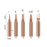 납땜 인두 팁 순수 구리 900M 무연 전기