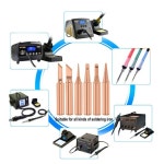 납땜 인두 팁 순수 구리 900M 무연 전기