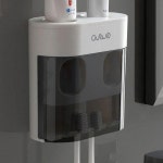 접착식 치약짜개 치약 디스펜서 칫솔걸이 홀더