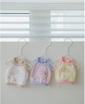 꼴레트멍멍 꼴레트멍멍 둥둥이 강아지 쿨 크롭탑 티셔츠 루앤담