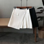 플리츠 스커트 하이 웨이스트 스커트 H9037