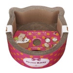 펫라이프 뮤터브 스크래쳐 핑크도트 kitty