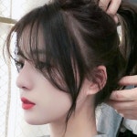 C컬 옆머리 똑딱이 부분가발 5p 헤어피스