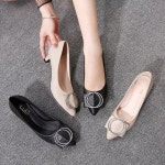 SAMARA 통굽 펌프스힐 G2585