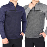 이지바이 1 1 네추럴핏 남성 집업티셔츠 B0OP2LT003M