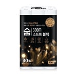 광진산업 숨 소프트 블랙 화장지 3겹 30m