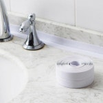 씰링테이프 PVC 소재 주방 욕실 벽 씰링 테이프 방수 테이프브라운 SE00477