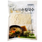 내고향 손칼국수500g 칼국수면 생칼국수 수타칼국수 500g 1개