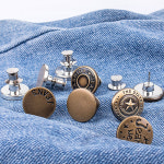 허리 줄이기 핀 단추 사이즈 조절 셀프 수선 청바지 면바지 확장 보조 버클 C 타입C 1개