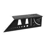 3D 연귀 각도 측정 도구 다기능 눈금자 목수 라인 사각형 45 90도 게이지