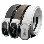 라운딩 벙커스볼 가죽벨트 남자 남성 골프 버클 허리띠 취업 선물 밸트 정장 캐주얼
