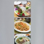 꾸밈 nn963-멀티아크릴액자 이국적인베트남음식 4단소형