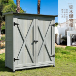 간이 창고 조립식 농막 농기구 보관함 야외 캐비넷 정원