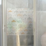 꾸밈 gb417-아기자기빌리지 글라스시트지