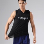 에스이엔몰 남성 퀵 드라이 헬스 크로스핏후드 나시티