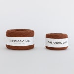 더패브릭랩 카라멜 모달코튼얀 패브릭얀 손 뜨개질 DIY 코바늘 실 300GR