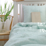 은남침구 은남침구 천연소재 인견 한여름용 차렵이불 냉장고이불 풍기인견피그먼트 퀸이불 베개세트 Q