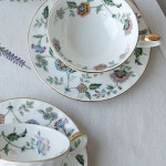 리빙하임 아름다운 본차이나 미하루 홍차잔 2인세트 Ver2