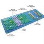 헬스원 웰빙 주방싱크매트 - 발지압매트 WSM-100A