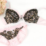 니꼬걸 샤이니 레오 일본속옷 호피무늬속옷 예쁜속옷 볼륨업속옷세트 인기속옷 C70 B75