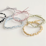 진주꼬임 헤어슈슈 6종세트 트위스트 헤어끈 머리끈