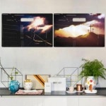 꾸밈 nu475-행잉액자 나의주님 가로대형