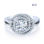 아도니스 다이아몰 프로포즈 반지 유비아 1캐럿 시그니티