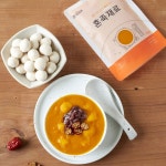 콩사랑 마을기업싸리재 단호박죽 재료 (퓨레 250g x 2개입 + 새알심 170g)