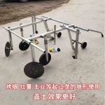 비닐 쒸우는 기계 수동 멀칭기 피복기 무동력비닐피복