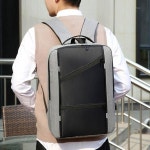 노트북가방 데일리 학생 이중지퍼 출장백팩 남성 여성
