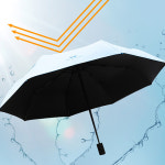 3단 암막 우양산 귀여운 포인트 학생 단우산 접이식