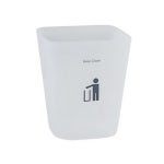 깨지지 않는 모던 오픈 다용도 휴지통 쓰레기통 6 4L