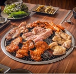 통나무집닭갈비 춘천 통나무집 숯불닭갈비