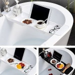 욕조트레이 받침대 테이블 거치대 선반 반신욕 물막이 반식욕 독서대 욕실 책상 욕조판ghi437