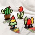 MDF 썬캐쳐 만들기 4종 셀로판지 초등키트 색깔놀이