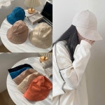 앙상블 뒷 고무줄 밴딩 챙 모자 여름 자외선