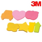 3M포스트잇 모양노트