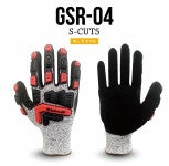 가드원 세이프웰 협착저감장갑 타격보호 충격방지 베임방지 미끄럼방지 S-CUT5 GSR-04